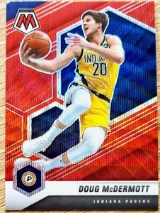 2020-21 Panini Mosaic Red Wave #150 Doug McDermott - Pacers - Picture 1 of 2