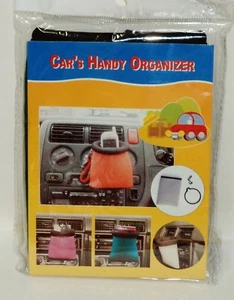 1 Car Handy Organizer Easily Fits All Vehicle Perfect For PHONES Etc NIP BLUE - Picture 1 of 2