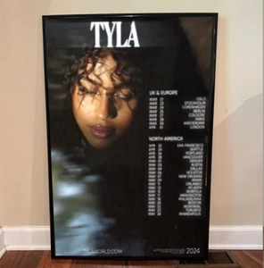Tyla 2024 World Tour Poster - Picture 1 of 7