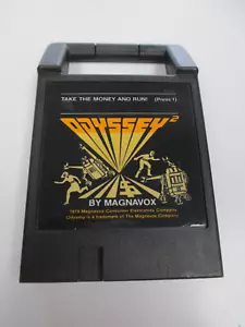 Magnavox Odyssey 2 Video Game Take the Money and Run TESTED WORKS - Picture 1 of 1