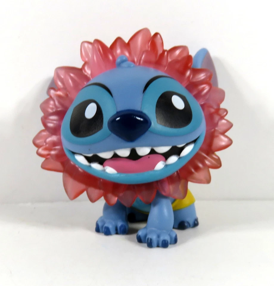 Funko Mystery Minis Disney Stitch In Costume Series Simba Translucent Figure NEW - Image 1 of 1
