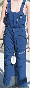 NEW Shred Dog Adjust-A-Fit Elevated Kids’ bIB/Pants Blue Sz 12  U003-NBL-12 Kid - Picture 1 of 13