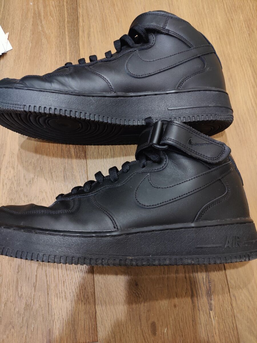 Nike Air Force 1 Mid '07 Triple Black 2021 for Sale Nike Air Force 1 Mid '07 Triple Black 2021 for Sale