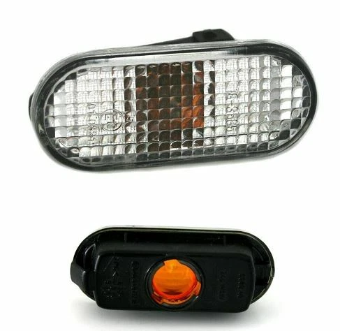 Clignotant lateral blanc Alhambra VW Caddy Golf 3 Passat 35i Polo 6N Vento - Photo 1/1