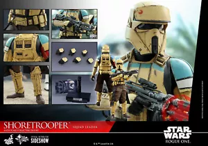 HOT TOYS STAR WARS ROGUE ONE SHORETROOPER SQUAD LEADER 12" 1/6 MMS592 NUEVO *EE. UU.* - Imagen 1 de 13