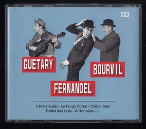3 CD ★ Guétary, Fernandel, Bourvil ★ TRIPLE ALBUM 75 TRACKS - Picture 1 of 2