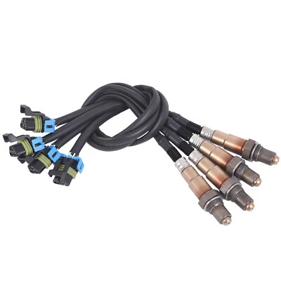 4Pcs Fits Buick LaCrosse Chevy Equinox Cadillac SRX GMC Terrain Oxygen O2 Sensor - Image 1 of 4