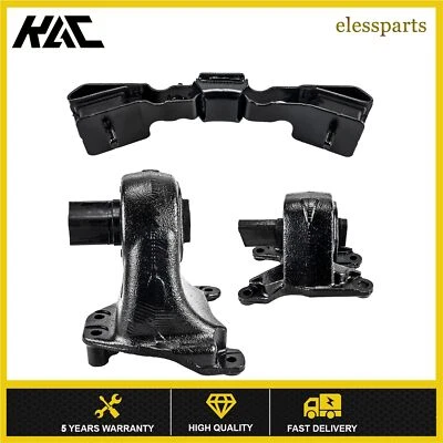 3 piezas soportes de motor delanteros para Jeep Wrangler JK y Jeep Wrangler 2018 2012-2017 Foto 1 de 4