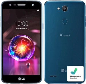 Smartphone cellulare LG X power 3 I 16 GB I blu marocchino I SBLOCCATO I FAIR - Foto 1 di 11