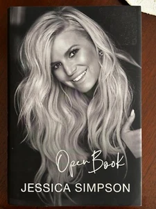 Jessica Simpson Open Book SIGNED HARDCOVER AUTOGRAPHED Book Biography 2020 - Picture 1 of 3