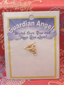 NEW Guardian Angels Tie Tack tietack Lapel pin religious collectible push pin - Picture 1 of 1