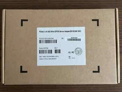 E810-XXVDA4 4-Port 25GbE SFP28 PCIE4.0x16 Server Network Adapter Intel Chips - Image 1 of 4