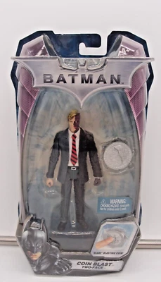 DC Comics Batman El Caballero Oscuro - Moneda Explosión Dos Caras (Mattel, 2007) Foto 1 de 4
