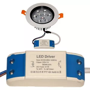 Controlador LED Fuente de Alimentación Transformador Corriente Constante 3w Para LED - Imagen 1 de 7