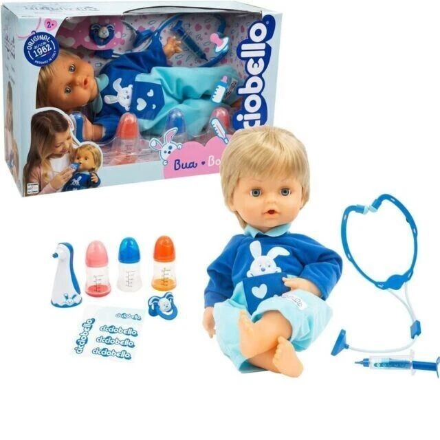 Cicciobello Bua Tante Cure Kit Bambola Interattiva con Accessori (CCB91000)