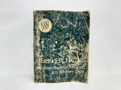 Buick LeSabre Wildcat Electra Riviera GS 350/400 1969 OEM chasis manual de servicio Foto 1 de 4