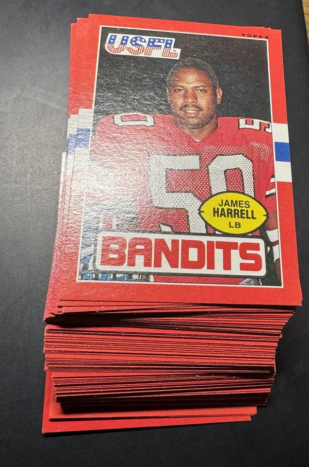1985 Topps USFL Football Cards 1-132 (NM) - You Pick - Complete Your Set - Image 1 of 3