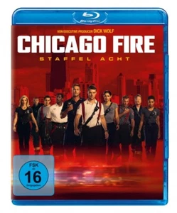 CHICAGO FIRE-STAFFEL 8 -JESSE SPENCER,TAYLOR KINNEY,LAUREN GERMAN 5 BLU-RAY NEW - Picture 1 of 1