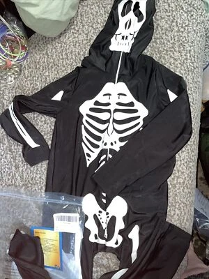 Disfraz de esqueleto para niño pequeño Foto 1 de 2