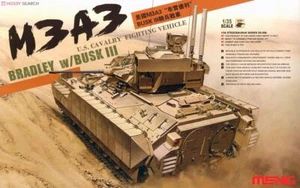 1/35 US Army M3A3 BUSKIII "Bradley" Cavalry Tank Unassembled Model - Picture 1 of 7