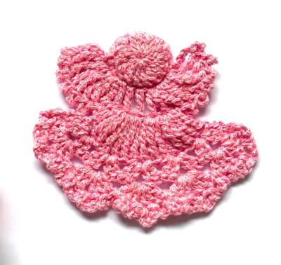 10 NAVIDAD ROSA ÁNGEL Estilo Country Navidad Ángeles Encaje Decoración Ángeles Foto 1 de 4