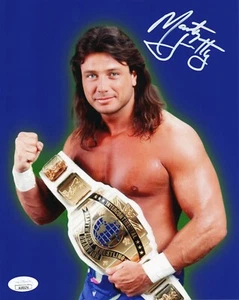 Marty Jannetty WWF WWE Signed Autograph 8x10 Photo w/ JSA COA - Picture 1 of 2