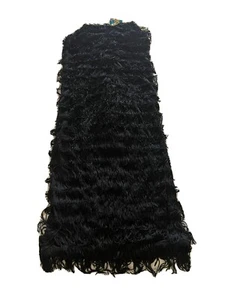 Vintage Ro Rox Headband Dress Flapper Cocktail 1920s Party Tassel Fringe - Picture 1 of 4
