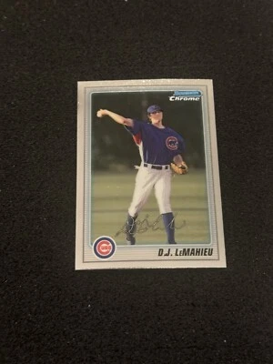2010 Bowman Chrome D.J. LeMahieu Rookie Prospect Cubs #BCP110 — 第 1/2 张图片