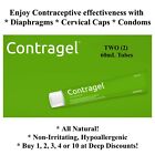Contragel Green natural, effective contraceptive gel, TWO 60mL tubes