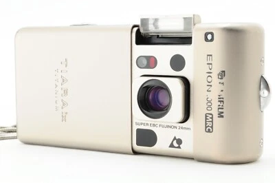 NEAR MINT Fuji Fujifilm Epion 1000 MRC Tiara ix Titanium APS film Camera - Image 1 of 4