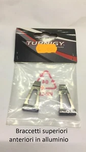 Braccetti alluminio 2 ant./sup. Ricambio Turnigy 1:16 per Nitro Truggy e Buggy - Imagen 1 de 1