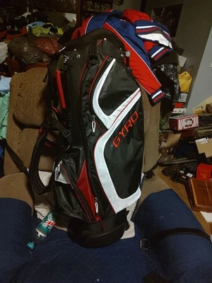 Brand New Ray Cook Gyro Stand Golf Bag And Rain Cover. - Image 1 of 4