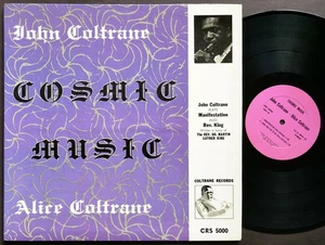 JOHN COLTRANE ALICE Cosmic Music LP COLTRANE CRS 5000 US 1968 Pharoah Sanders - Picture 1 of 4