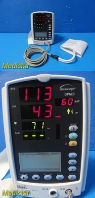 Monitor de signos vitales Datascope Mindray DPM3 (Masimo SpO2 + Nuevo en caja) con cables ~ 38314 Foto 1 de 4