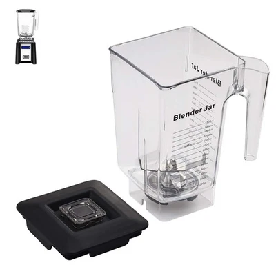 EASTFUNE 90Oz Wildside+ Jar for Blendtec Blenders Replace 570 575 625 650 725 759 800 82