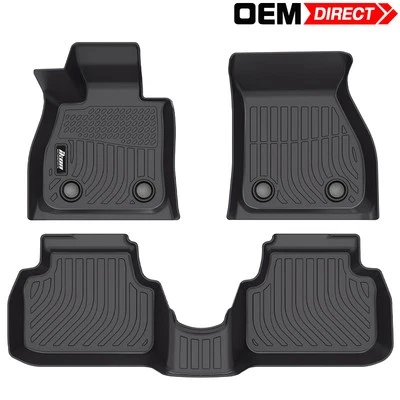 Alfombrillas TPE para Mini Cooper Clubman 2016-2024 3 piezas primera segunda fila protector de alfombras Foto 1 de 2