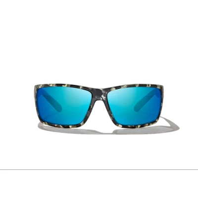 Gafas de sol BAJIO Bales Beach gris camuflaje mate | cristal espejo azul LG Foto 1 de 3