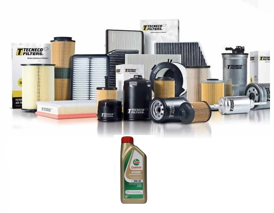 KIT TAGLIANDO FILTRI 4 LT DI CASTROL 0W20 FORD FOCUS IV 1.5 ECOBLUE 88KW 120 CV - Imagen 1 de 1