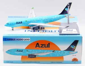 Jet pressofuso 1:200 INFLIGHT Azul Linhas Aereas Brasileiras Airbus A330-200 PR-AIU - Foto 1 di 14