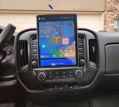 For 2014-2018 Chevrolet Silverado GMC Sierra CarPlay Android 13 Car Stereo Radio - Image 1 of 4