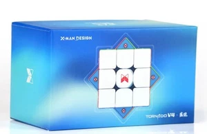 Qiyi XMD Tornado V4 M 3x3x3 Cube Limited blue V4M 3x3 Magnetic Flagship - Picture 1 of 3