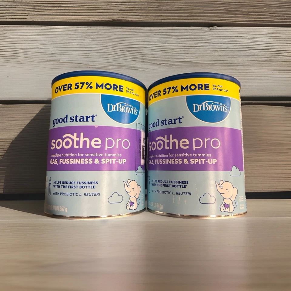 2 Polvos Fórmula Bebé Gerber Good Start, Probióticos Confortantes SoothePro 26/07 Foto 1 de 1