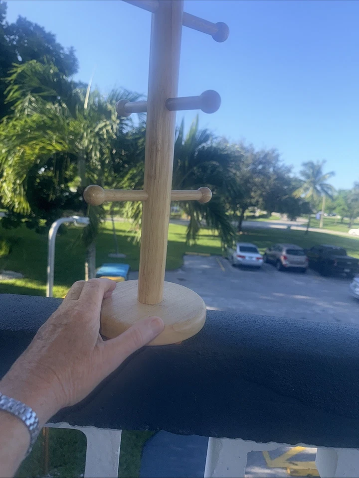 波美兰茨木杯架可容纳6杯泰国制造 — 第 1/2 张图片