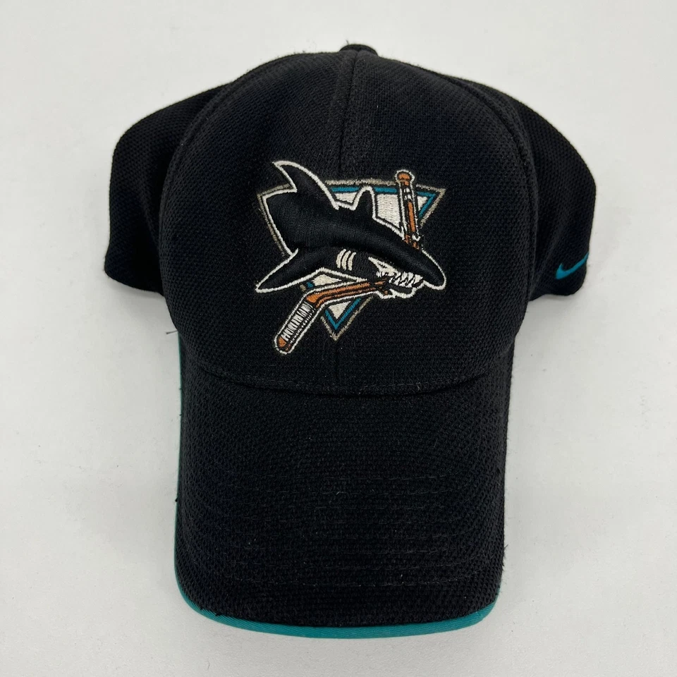 Nike San Jose Sharks Hockey Calce Elástico Sombrero Para Hombre Talla XL Negro NHL Foto 1 de 4