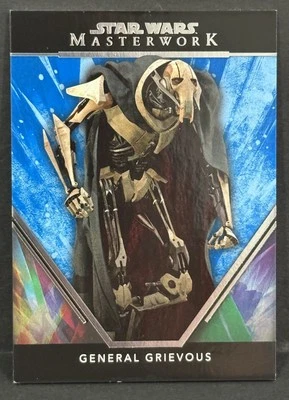 2024 Topps Masterwork Star Wars #4 General Grievous Blue Refractor - Image 1 of 4