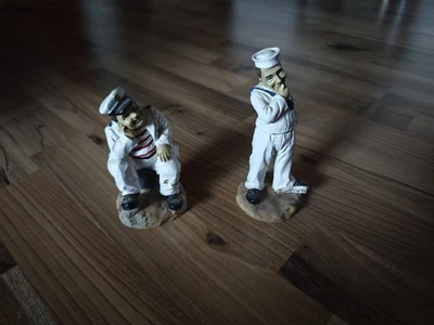 DICK und DOOF als Matrossen Deko Figuren Ca. 13 cm (Laurel and Hardy) - Bild 1 von 4