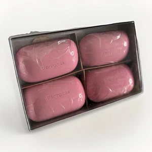 Vintage Bloomingdale’s Bath Soaps Pink New Sealed In Original Box Set Of 4 - Picture 1 of 6