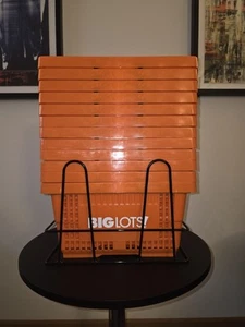12x Big Lots Retail Shopping Baskets And Metal Display - Picture 1 of 3