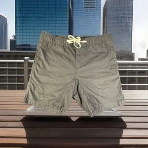 Vuori Ripstop Shorts Mens Medium Charcoal Gray Duraterra Drawstring NWOT - Picture 1 of 13