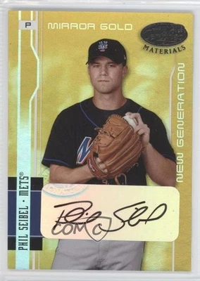 2003 Leaf Certified Materials New Generation /25 Phil Seibel #223 Rookie Auto RC - Image 1 of 2